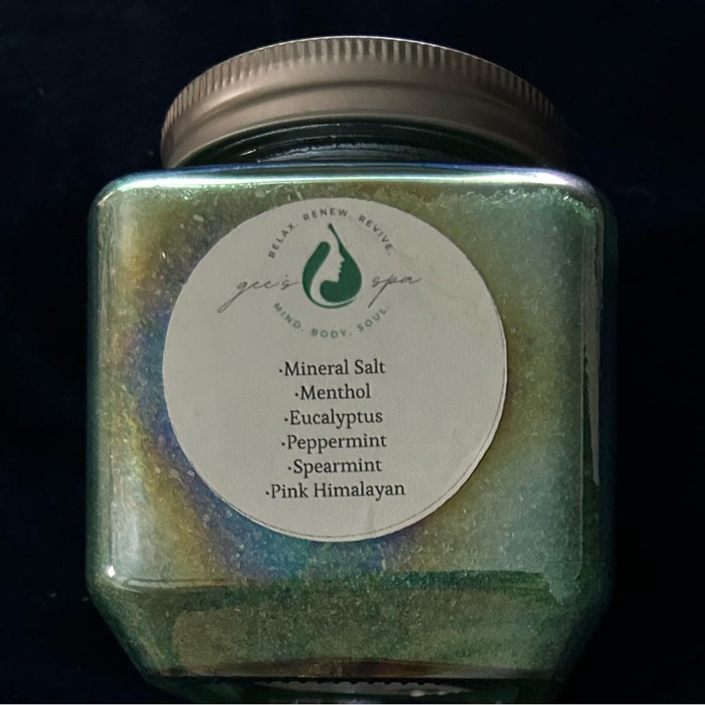 Menthol, Eucalyptus, Peppermint, Spearmint and Pink Himalayan